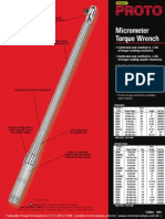 Proto Torque Wrench T20283 