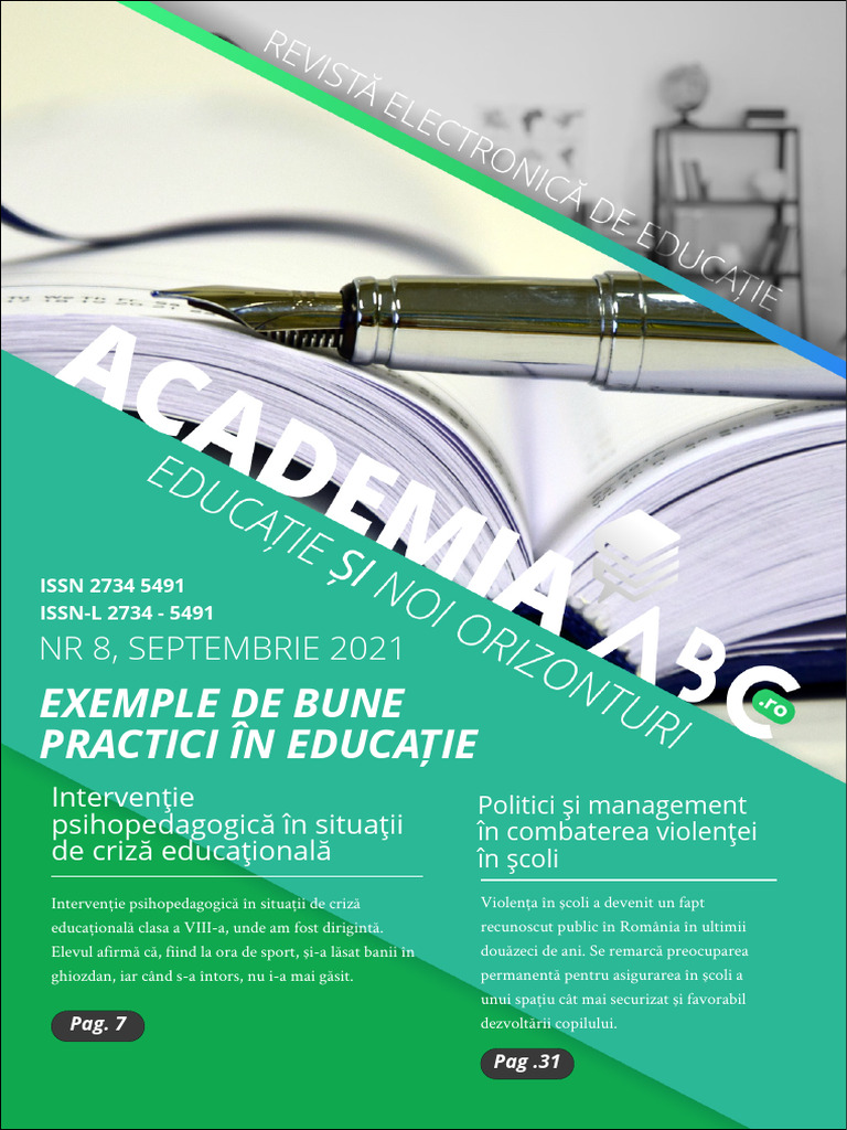 Exemple de Bune Practici in Educatie | PDF