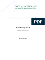 Contrôle de Gestion