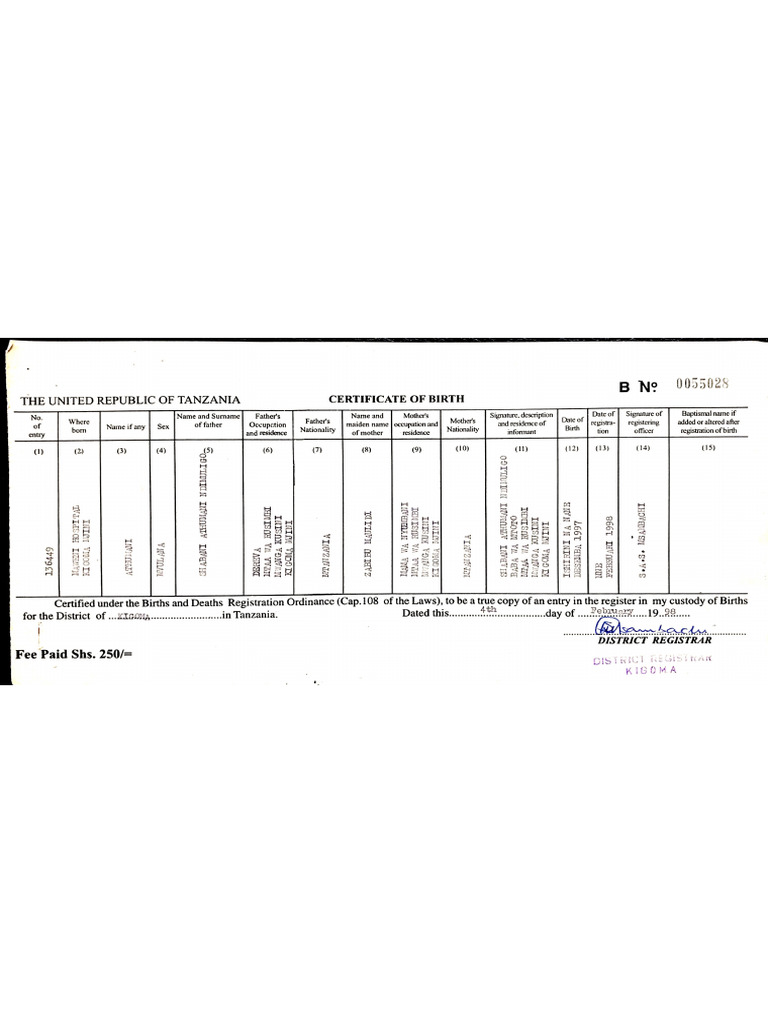 Certificates of Qualification | PDF
