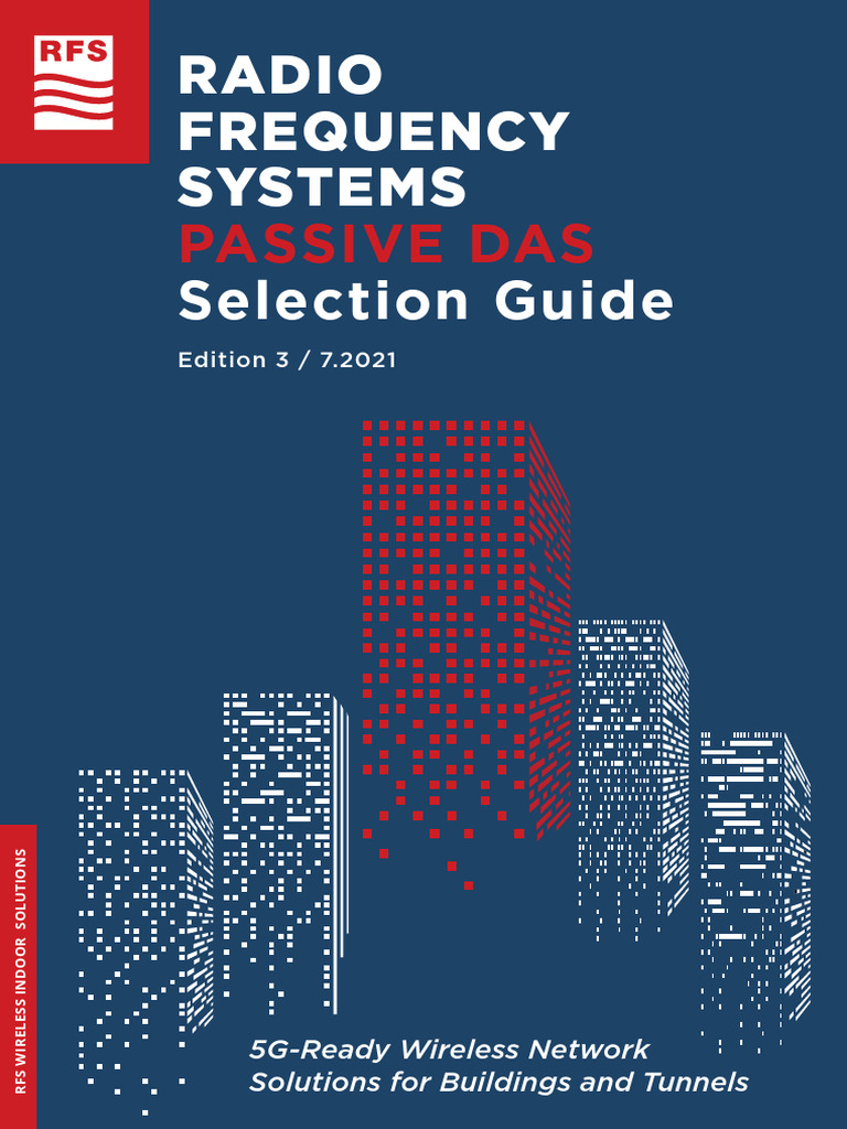 RFS DAS Selection Guide Edition3 Reva July2021 | PDF | Coaxial Cable ...