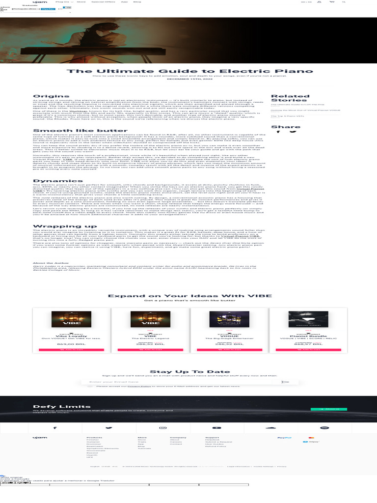 Electric Piano Mastery Guide | PDF | Piano | Musicology