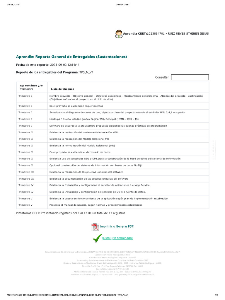 Gestión CEET | PDF | Software | Aplicación movil