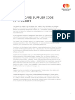 Supplier Code of Conduct Website