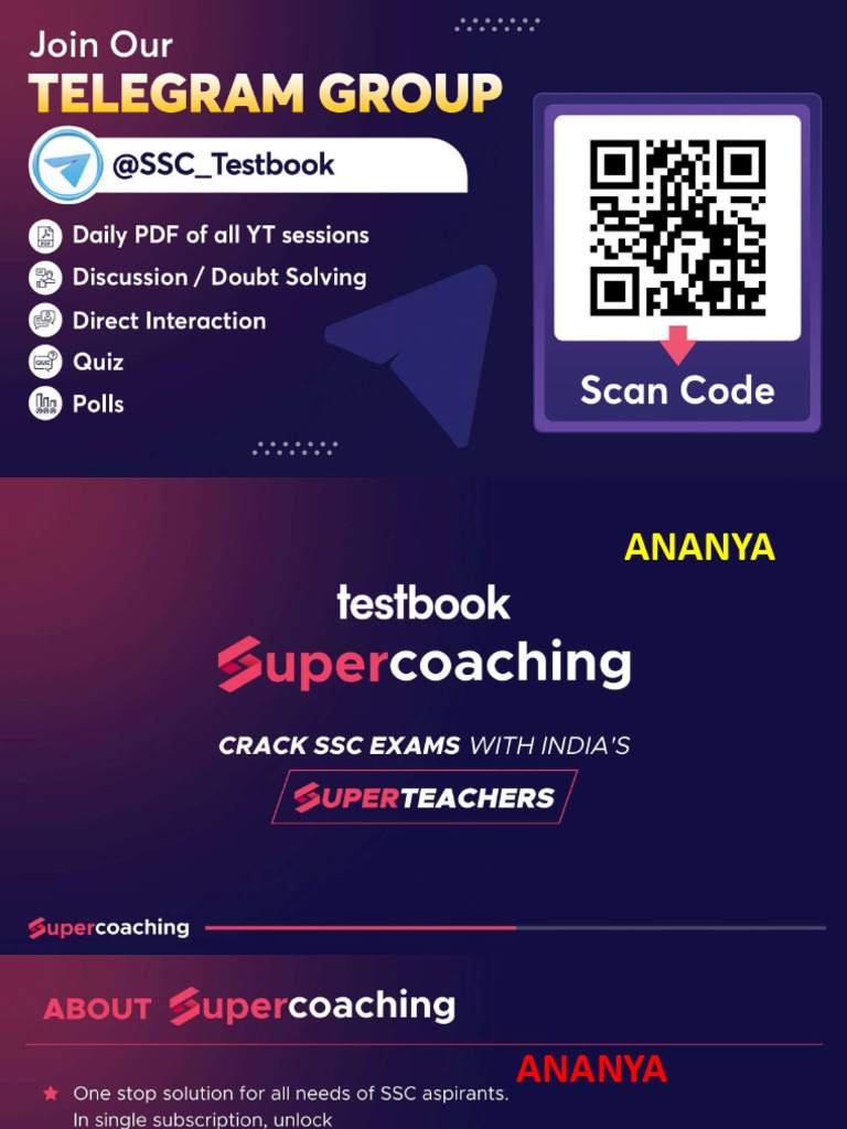 SSC CGL 2024 All India Live Mock Test 14 May 2024-10-00 PM 1 | PDF ...
