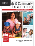Download CCL Community Schedule Spring 2012 by Lewis and Clark Community College SN75603348 doc pdf
