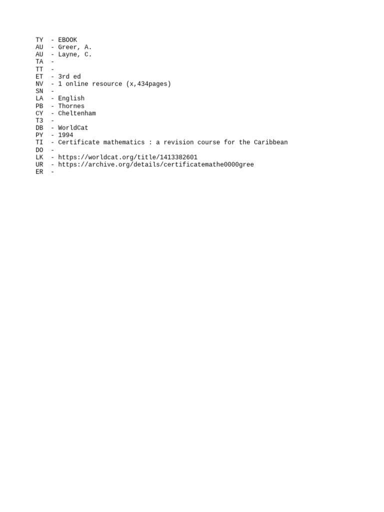 Certificate Mathematics Revision Guide | PDF | Art | Science & Mathematics