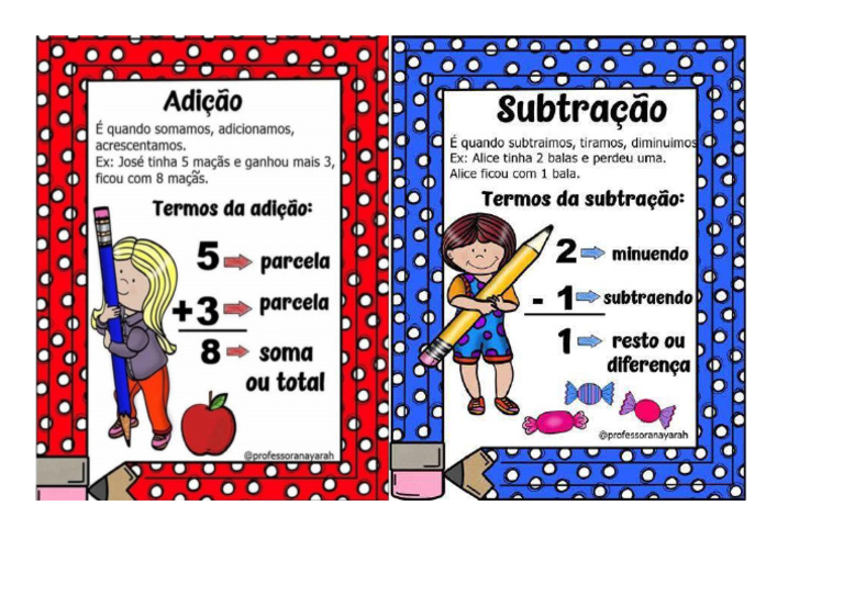 Adição e Subtração | PDF