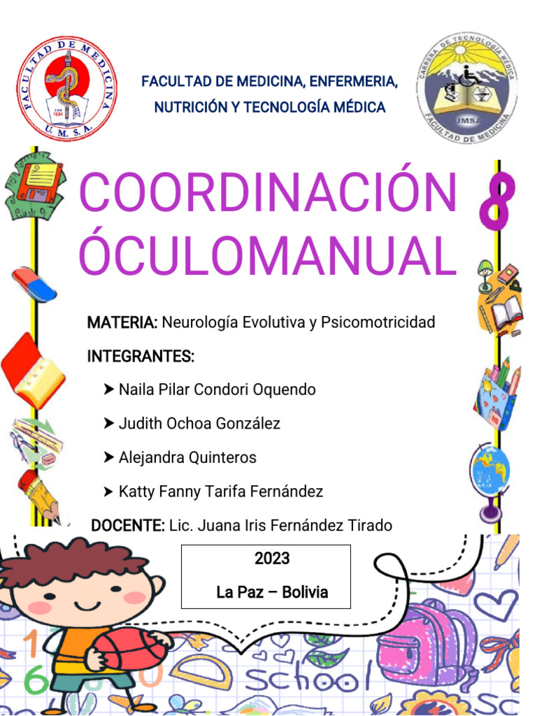 Coordinación Oculo-Manual | PDF