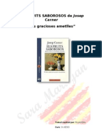 Anàlisi Poema IX "Les Gracioses Ametlles" Dels Fruits Saborosos de Josep Carner