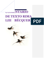 Comentario de Texto Rimas