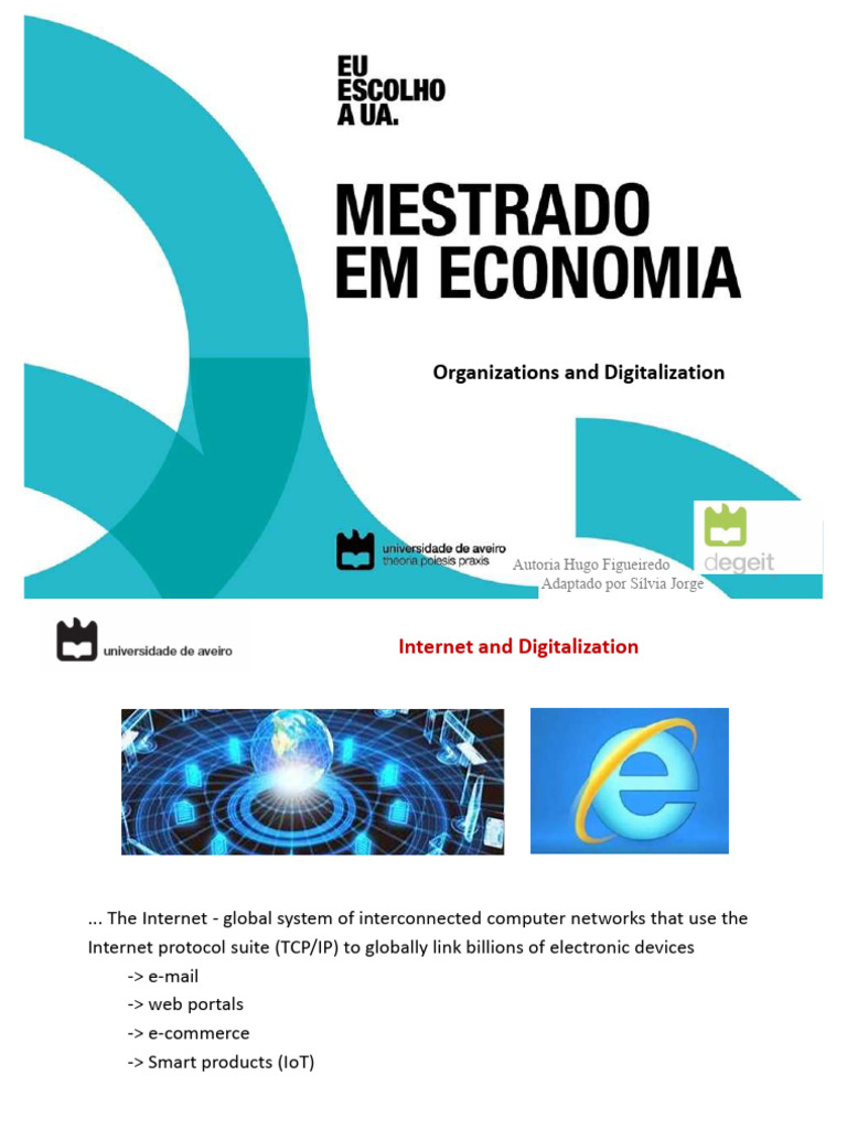 Org and Digitalization | PDF | Internet | Business