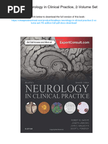 Bradley's Neurology in Clinical Practice, 2-Volume Set. 7th Edition. ISBN 0323287832, 978-0323287838