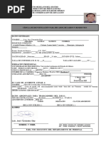 Cédula de Identificación Luis Jose