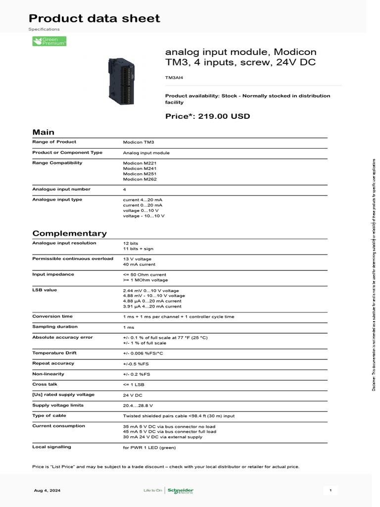 Schneider Electric - Modicon-TM3-Expansion-I-O-modules-for-M221-M241 ...
