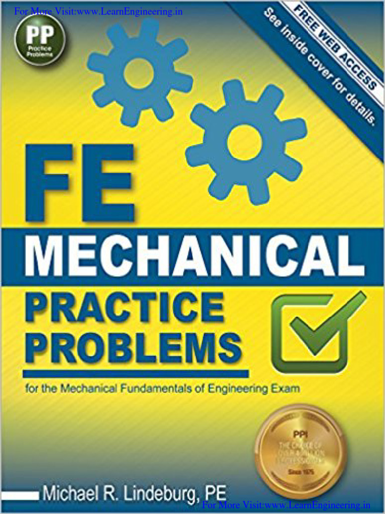 FE Mechanical Practice Problems For The Mechanical Fundamentals of ...