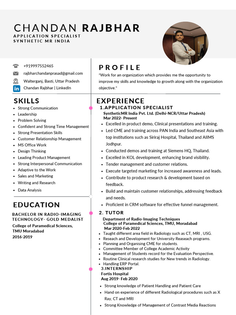 Chandan Resume.1 - Chandan Rajbhar | PDF | Customer Relationship ...