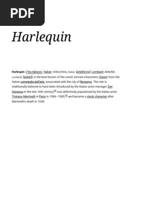 Harlequin 