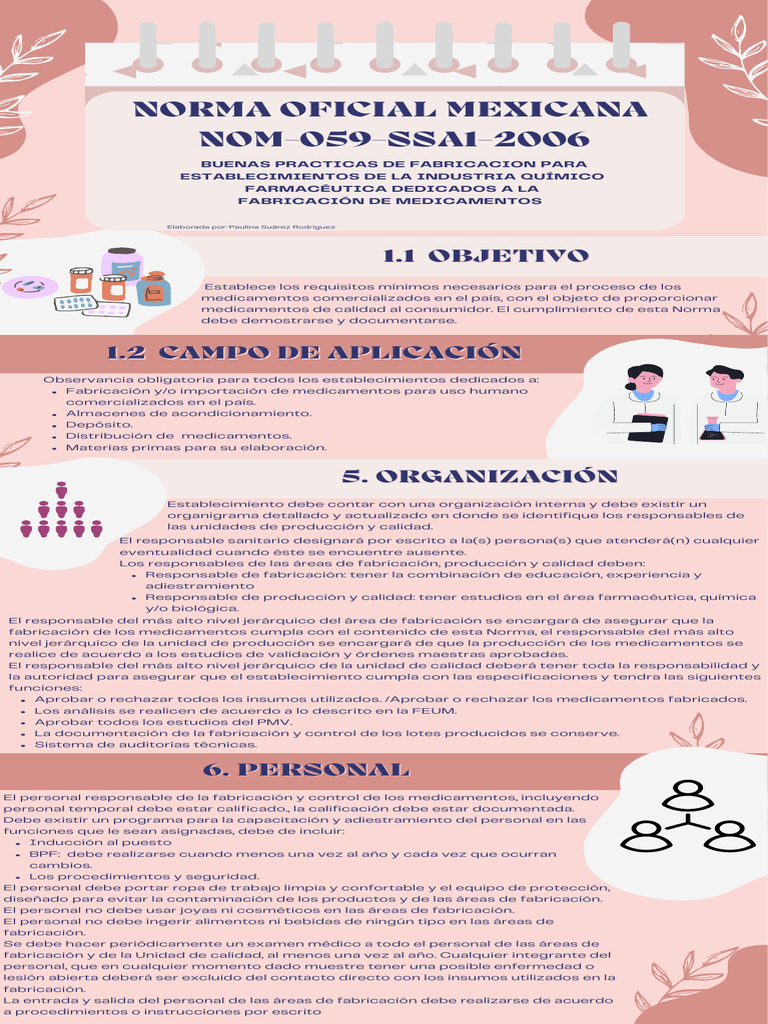 Nom-059-Ssa1-2006 20240715 234021 0000 | PDF | Calidad (comercial ...