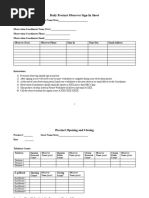 In Person Voting Center Activities