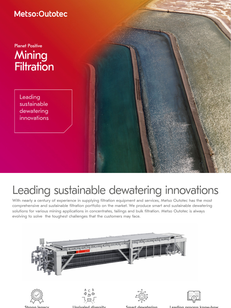 Mo Mining Filtration 4307 Web | PDF | Filtration