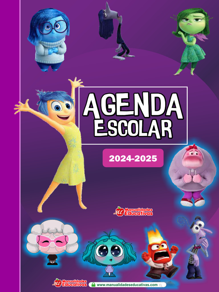 Agenda Escolar 2024-2025 PDF Gratis | PDF | Calendario