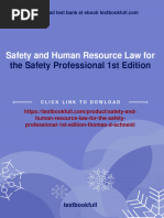PDF Safety and Human Resource Law For The Safety Professional 1st Edition Thomas D. Schneid Download