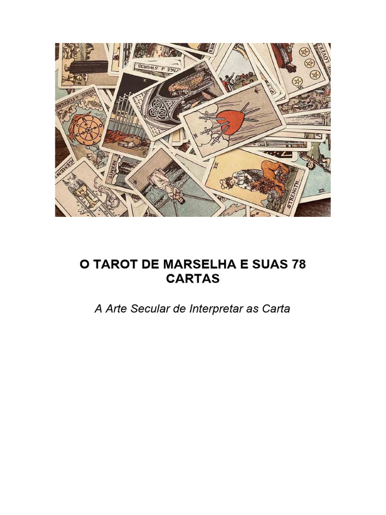 Significados do Tarot de Marselha | PDF | Amor | Tarô