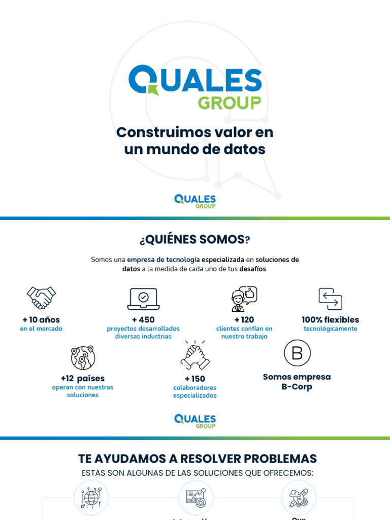 Soluciones de Datos Personalizadas B-Corp | PDF
