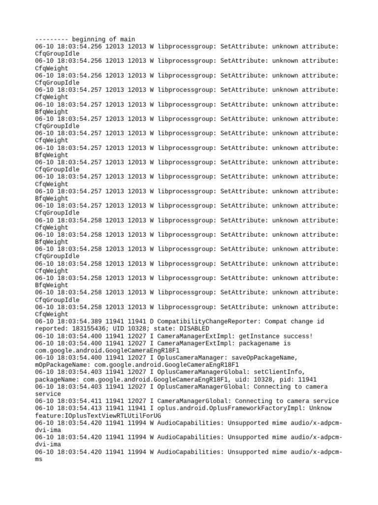 Logcat 1718017434190 | PDF | Computer Science | Software