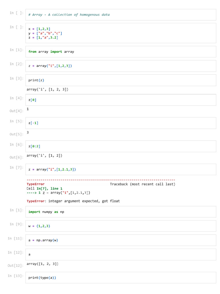 NUMPY | PDF