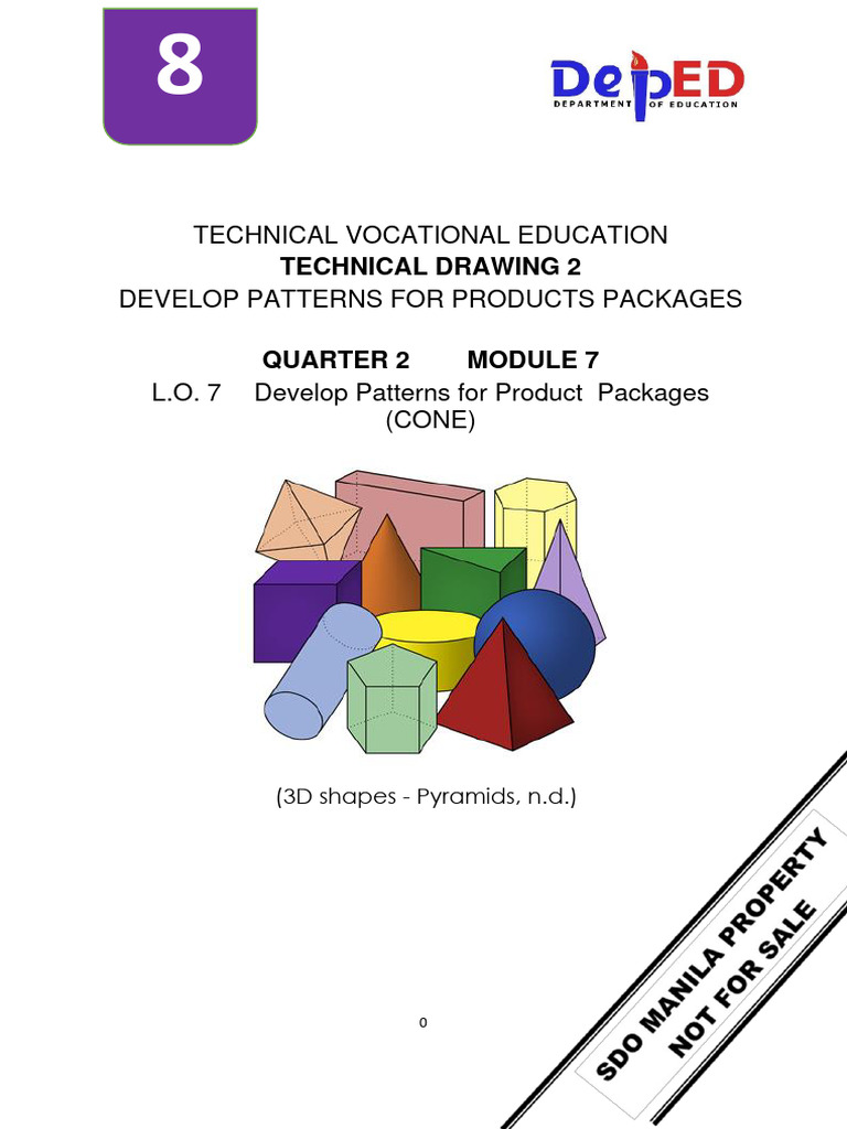 Cone Pattern Development Guide | PDF | Mathematics | Euclid