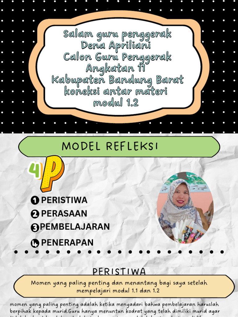 Refleksi Guru Penggerak Modul 1.2 | PDF | Karier & Perkembangan ...