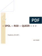1) Spol Rod Queer Prajdionica