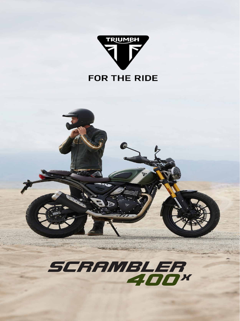 Triumph Scrambler 400x Brochure | PDF