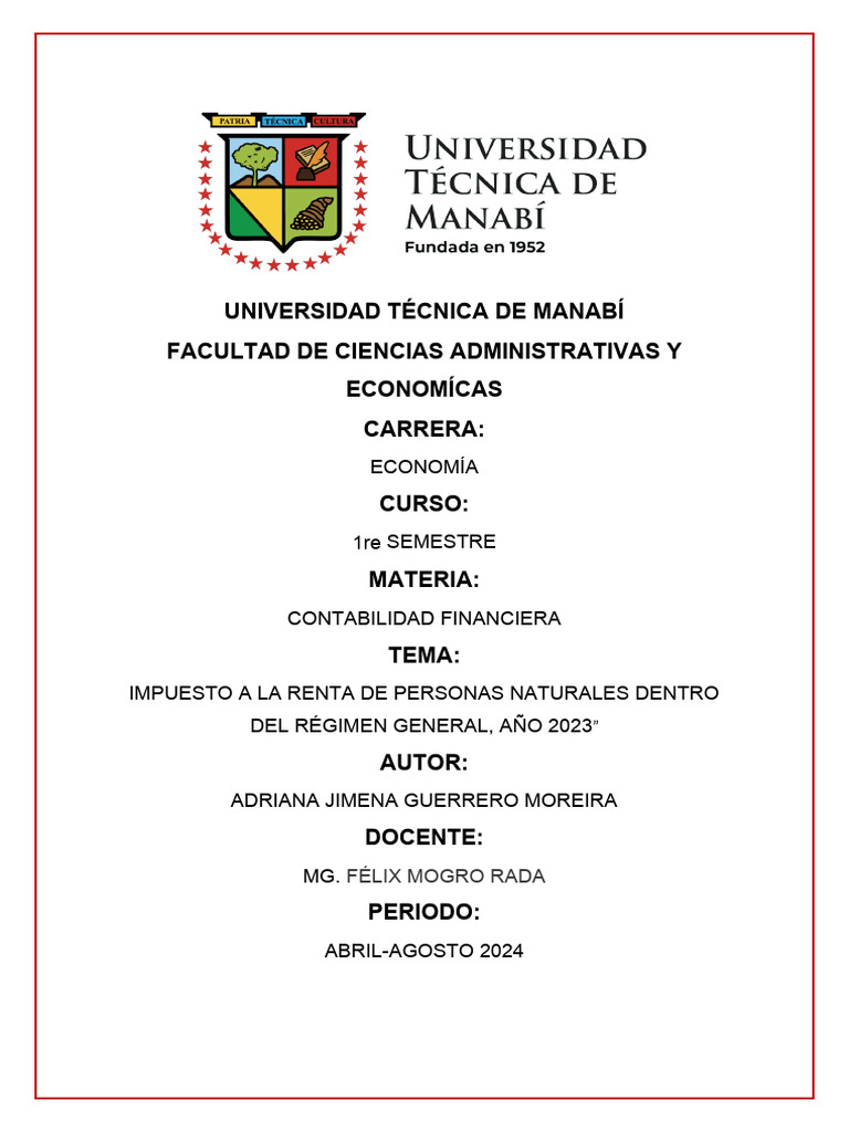 IMPUESTOS | PDF | Impuestos | Impuesto sobre la renta