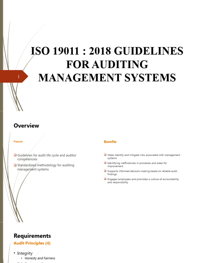 ISO 19011 GUIDELINES visual data 8
