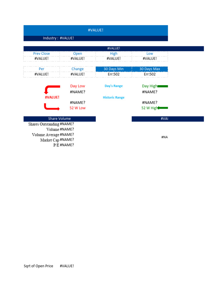 Stock Market | PDF