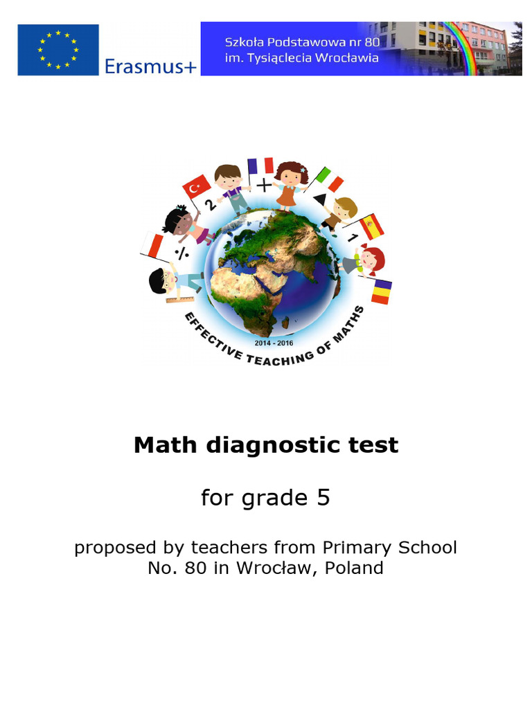 Math Diagnostic Test 5 | PDF | Mathematics | Elementary Geometry