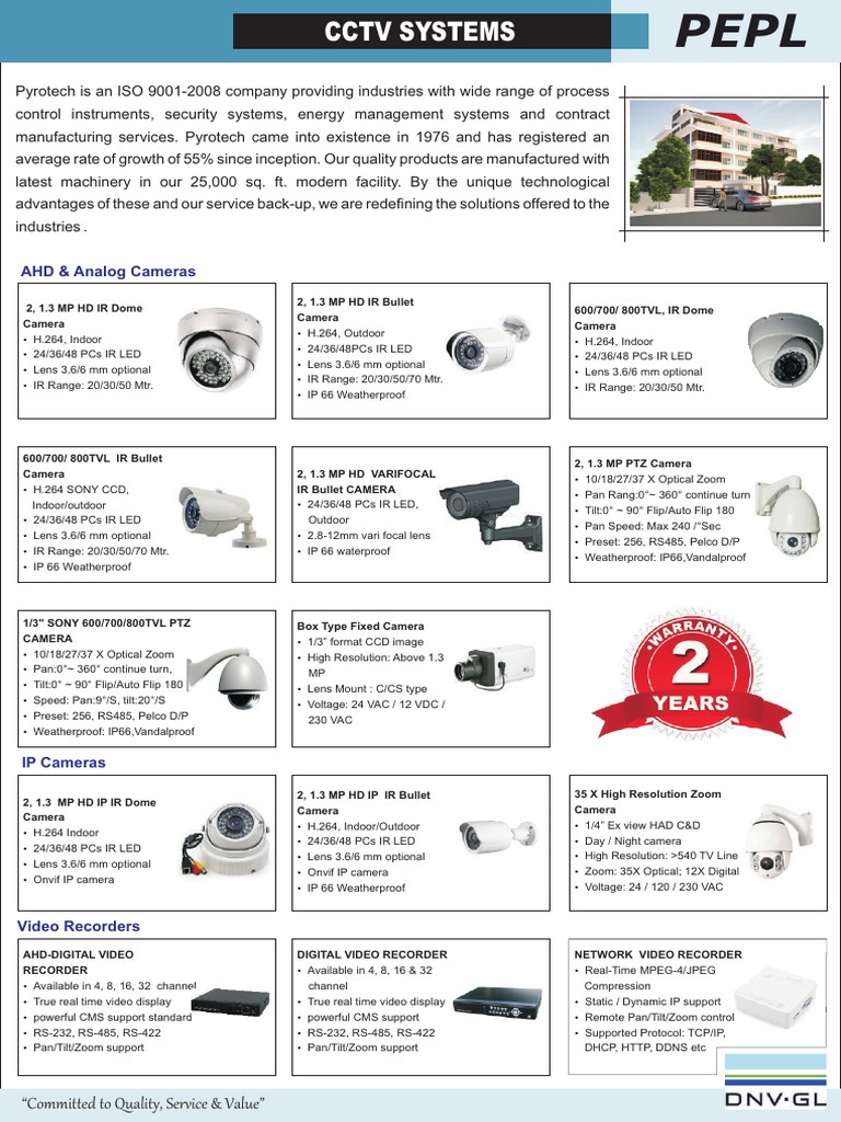 Safeguard Your Space: Pyrotech Electronics PVT Ltd's Expert CCTV ...