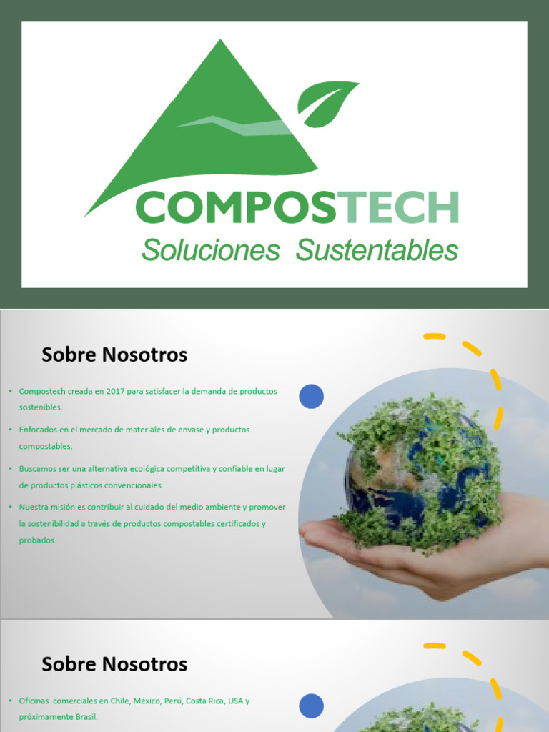 Compostech: Innovación en Productos Compostables | PDF | Compost ...