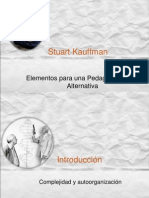 8 Eleme para 1 Ped Soc Alt Stuart Kauffman