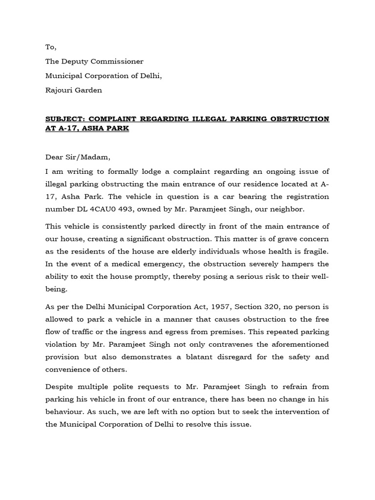 MCD Complaint | PDF