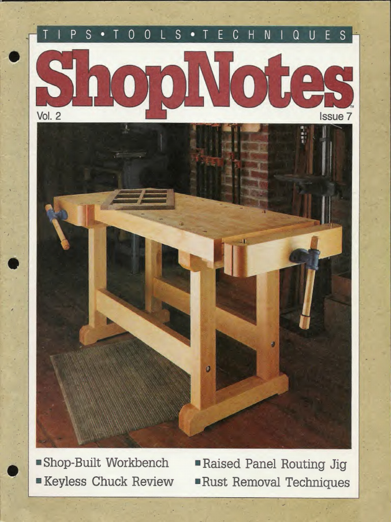 Shop-Built Workbench & Jig Techniques | PDF | Screw