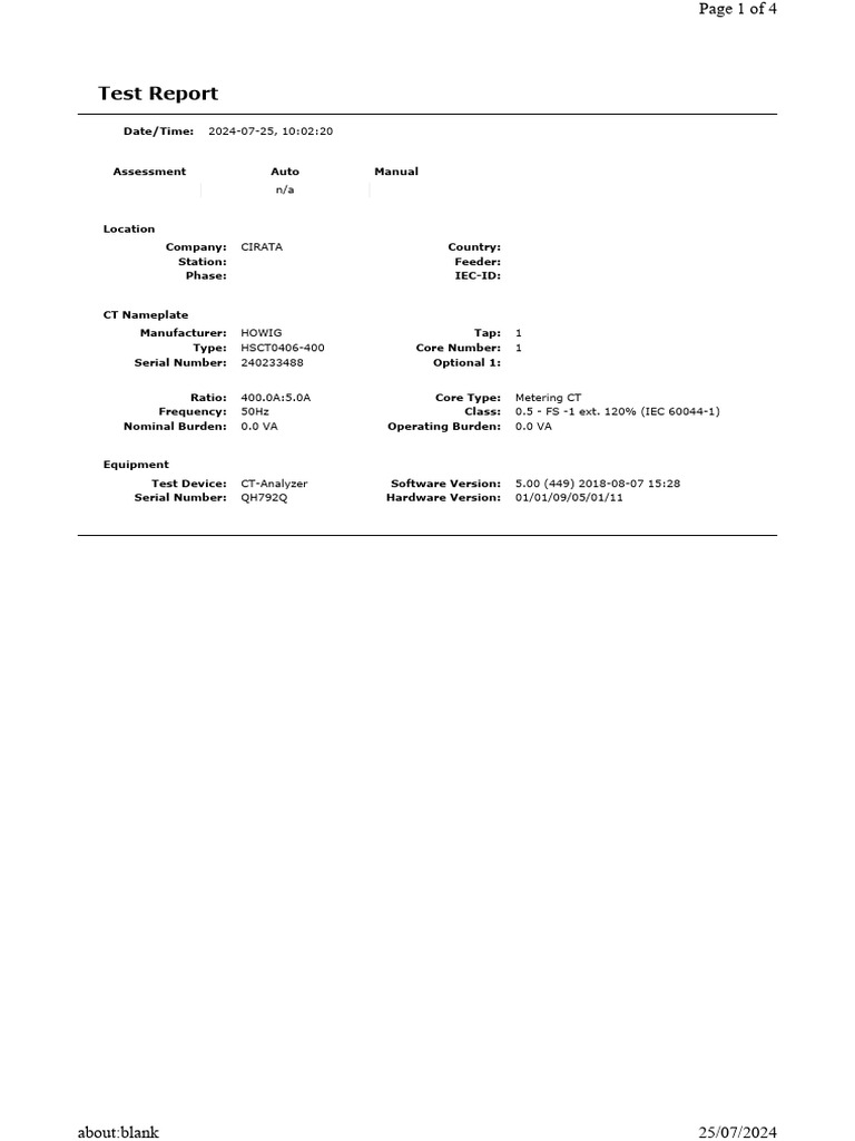 Test Report | PDF | Computing | Computer Engineering