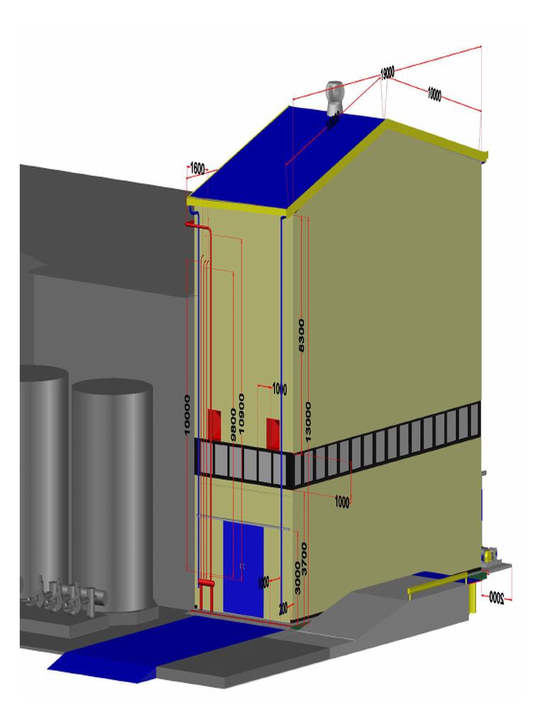 z2016-09-23 LAY OUT BUILDING D30CSK PROJEK-Model1 | PDF