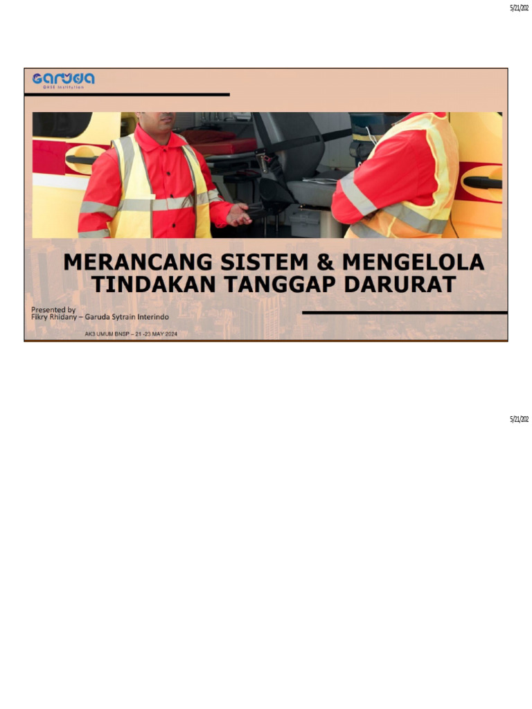Emergency Response Plan | PDF