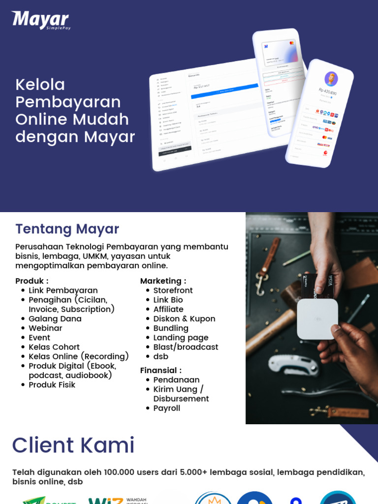 Optimalkan Pembayaran Online dengan Mayar | PDF