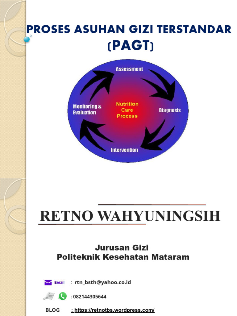 Proses Asuhan Gizi Terstandar (PAGT) | PDF