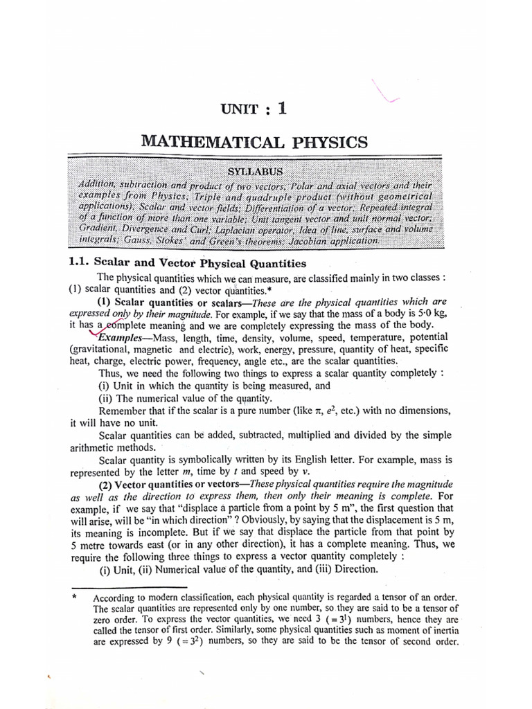Pdf Of Book Unit 5vector Pdf
